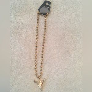 ACCESSORY CONNECTION LONG BEADED NECKLACE NWT